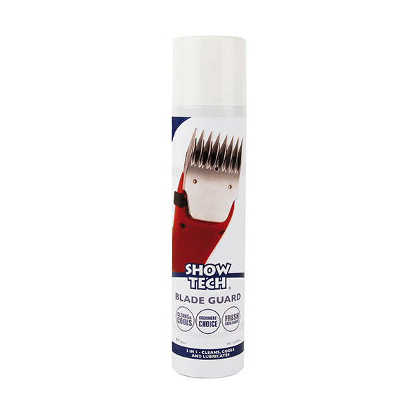 spray 3 em 1 - limpa/refrigera/lubrifica lâminas show tech guard - 300ml