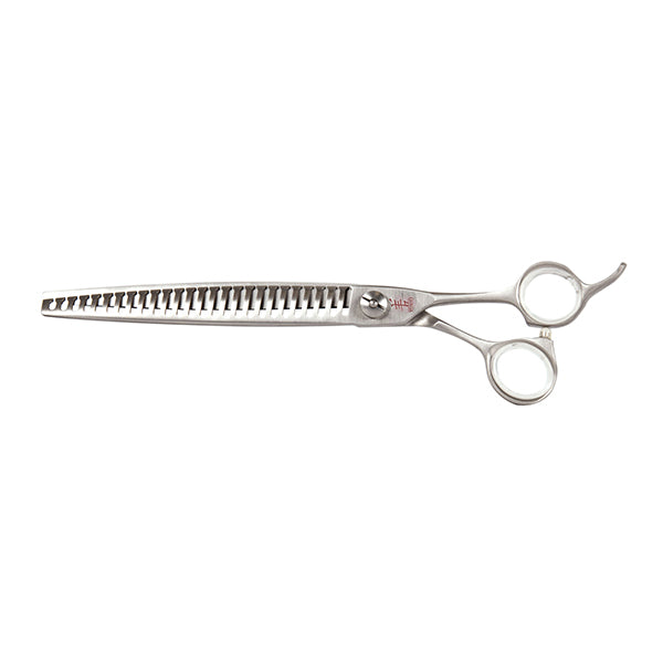 tesoura grooming yento ergo line - tubarão - 20,5 cm / 26 dentes