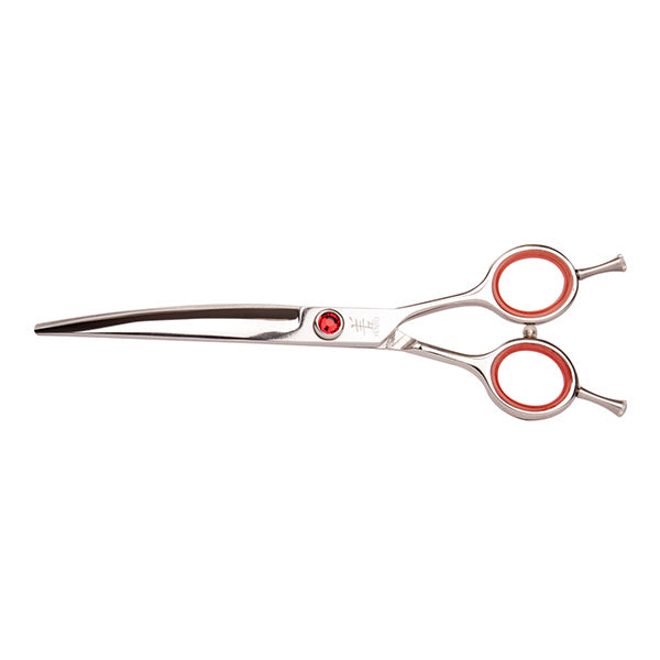 tesoura grooming yento - curva 17,8cm