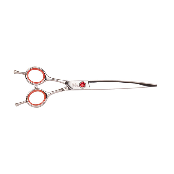 tesoura grooming yento - curva 19cm - esquerdino