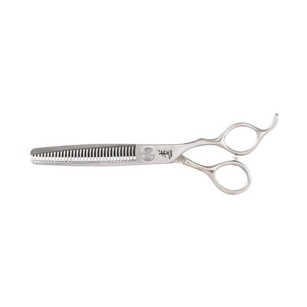 tesoura grooming yento fanatic - esculpir 6,5"/16,5cm - 32 dentes