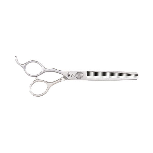tesoura grooming yento fanatic - esculpir 6,5"/16,5cm - 45 dentes - esquerdinos