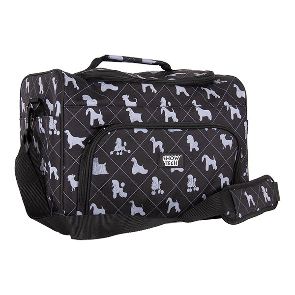 mala tecido grooming deluxe show tech - 40x26x28 cm