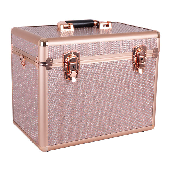 mala rígida grooming groom-x portable - rose gold