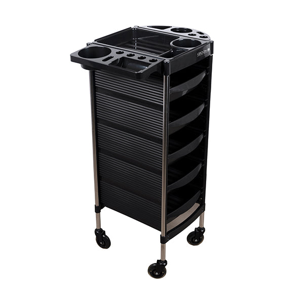 carro trolley grooming groom-x mila - preto