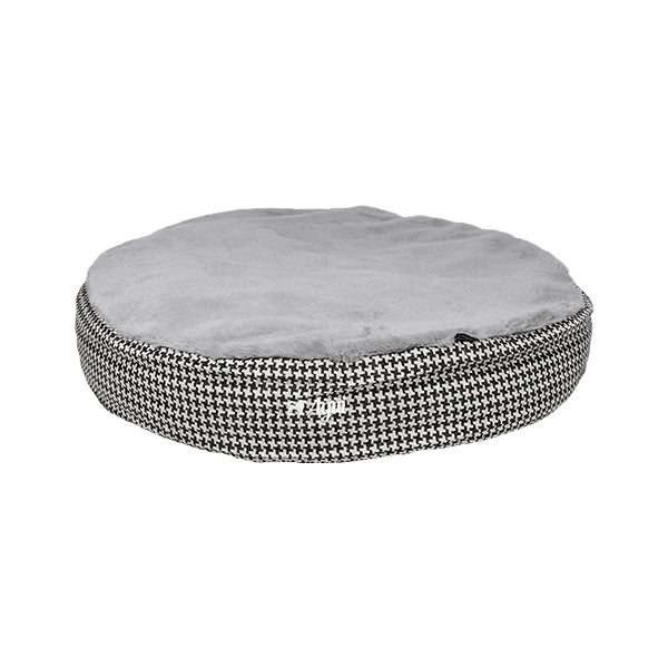 agui - tweed puff #variant:Smoke
