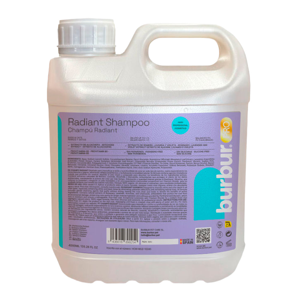 burbur pro - champô branqueador - 4lt