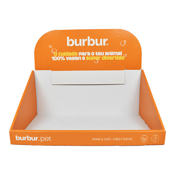 expositor balcão burbur