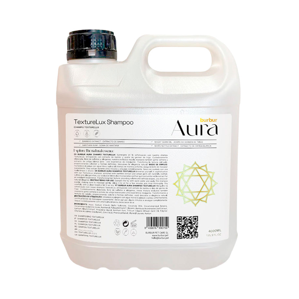 burbur aura - champô texturelux - 4lt