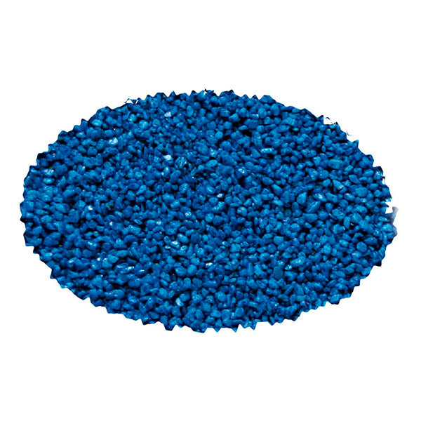 fundo p/ aquário haquoss 2-3mm - azul 2kg