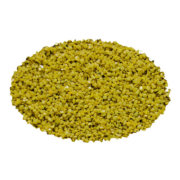 fundo p/ aquário haquoss 2-3mm - amarelo 2kg