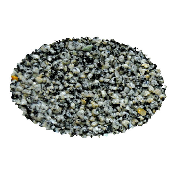 fundo p/ aquário haquoss 3-4mm - black white 5kg