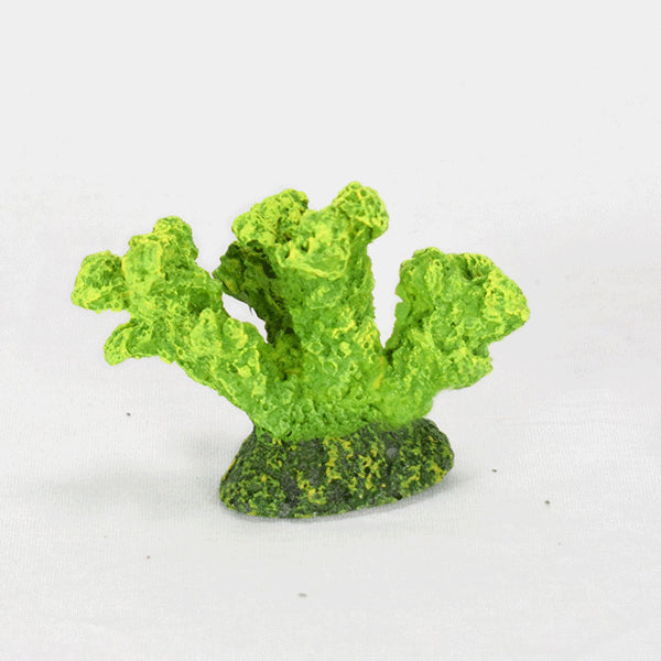 decoração aquário "coloured coral" 6x4x5 cm