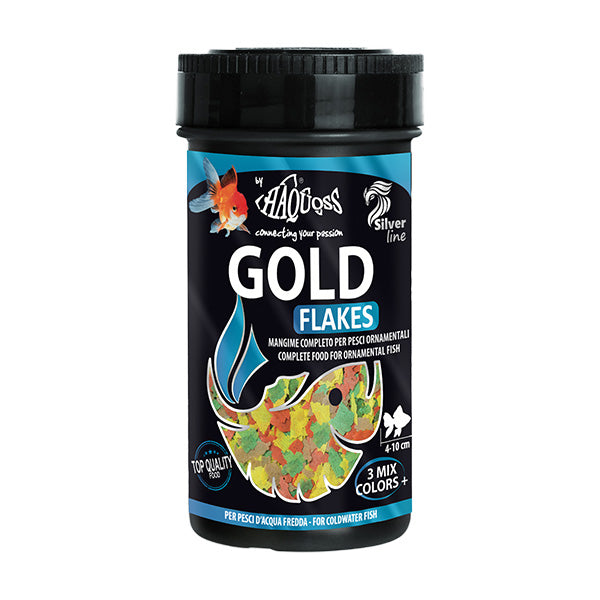 alimento peixes - haquoss goldflakes