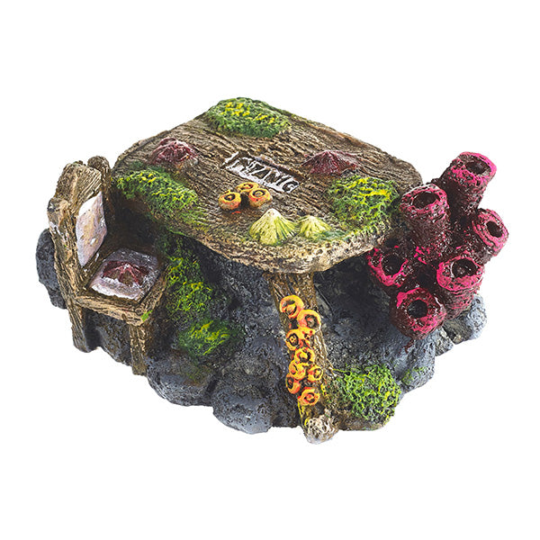 decoração aquário "titanic table" - 11,5 cm