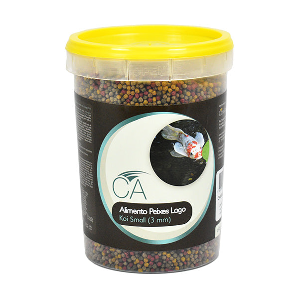 ca - alimento peixes lago koi small 3mm #variant:Pote 1,5 Lt / 500 g