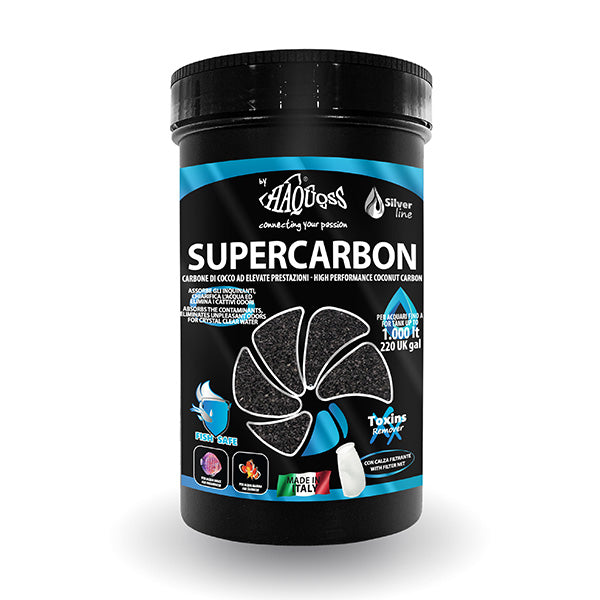 matéria filtrante - haquoss supercarbon