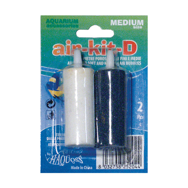 haquoss air-kit d - pedra difusora - 50x18 mm - 2 un.