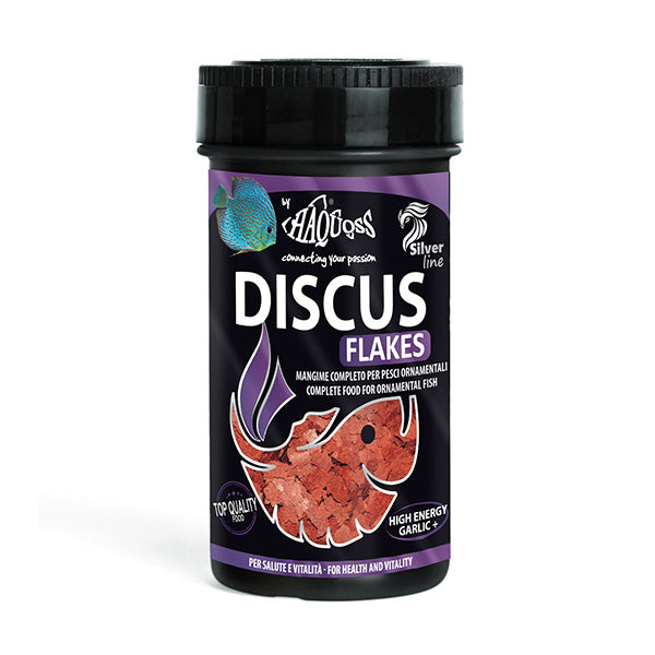 alimento peixes - haquoss discus flakes - 250ml / 40g