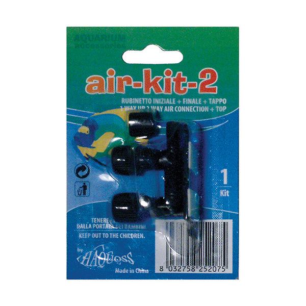 haquoss air-kit 2 - distribuidor ar - 2 saídas