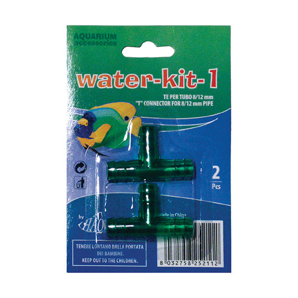 haquoss water-kit 1 - ligador t 8/12 - 2 un.