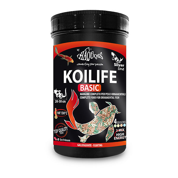 alimento peixes - haquoss koilife basic #variant:1000ml / 90g