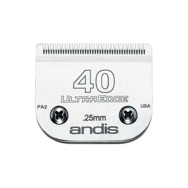 lâmina andis ultraedge - tamanho 40 ss - 0,25 mm