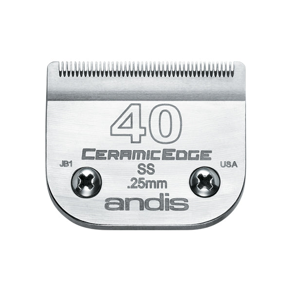 lâmina andis ceramicedge - tamanho 40 ss - 0,25 mm