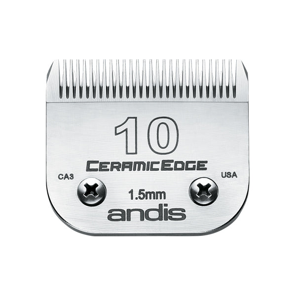 lâmina andis ceramicedge - tamanho 10 - 1,50 mm