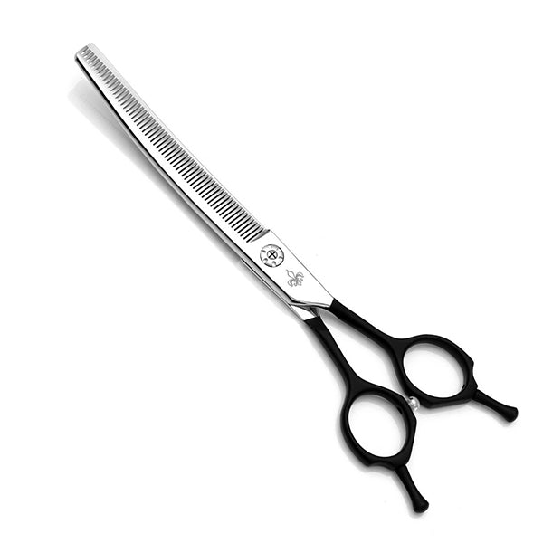 tesoura grooming sensitive - curva desbaste 7"