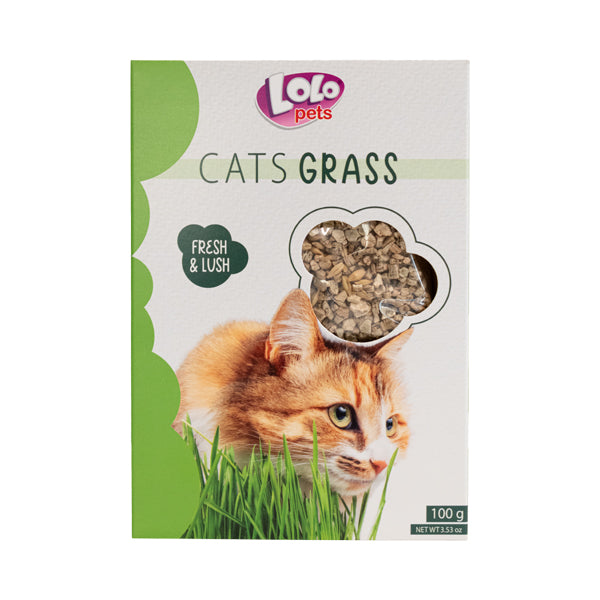 erva p/ gatos 100g