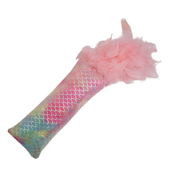 brinquedo gato - mermaid feather kicker #variant:Rosa