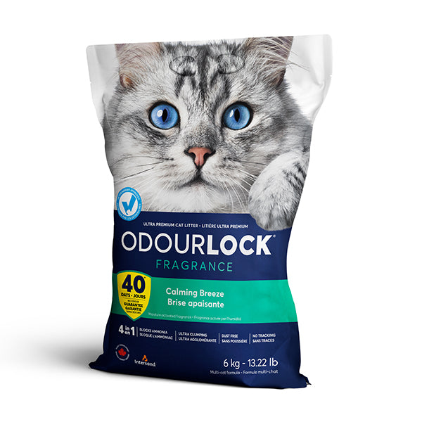 litter ultra-aglom. "odourlock" - calming breeze #variant:6 Kg