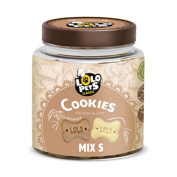 biscoitos "ossos mix" - pote 210g