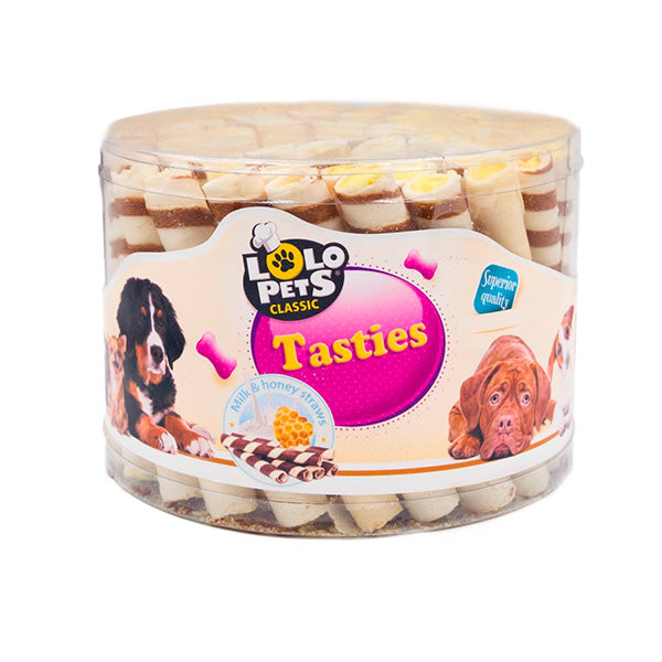 snack rolinhos - tasties - 60 unidades #variant:Leite e Mel
