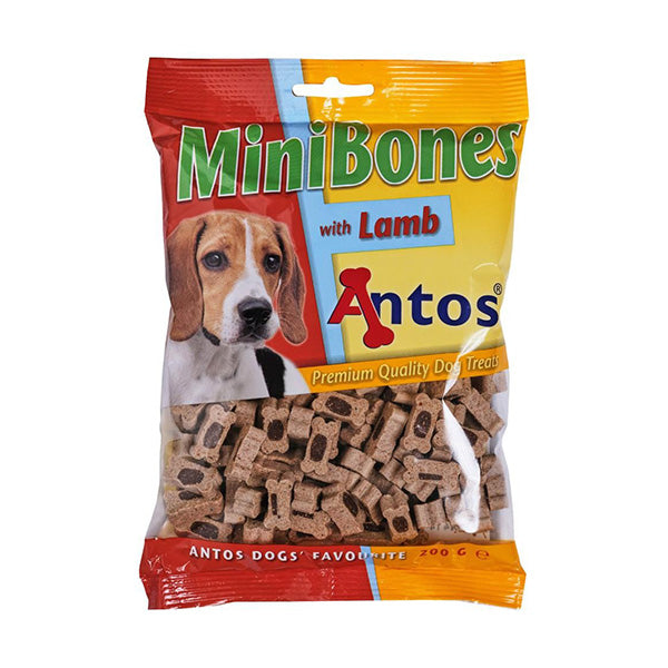 snack "mini bones duo" - borrego - 200g