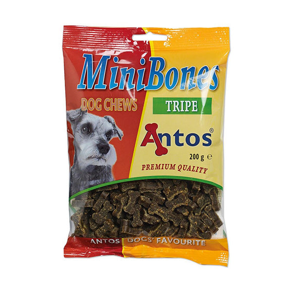 snack "mini bones tripe" - tripa - 200g