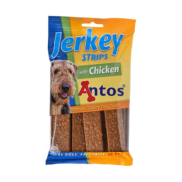 snack "jerkey strips" - galinha - 20 unidades