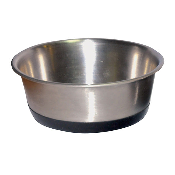 comedouro aço inox base borracha #variant:0,25 Litros