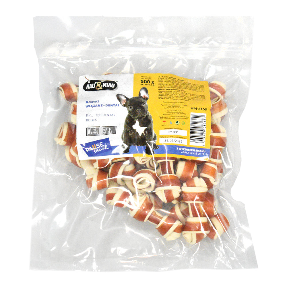 snack natural "knotted dental bones" - 500g