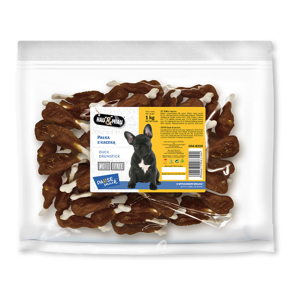 snack natural "duck drumsticks" - pato - 1kg