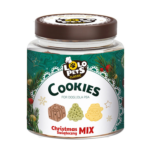 biscoitos "christmas mix" - pote 210g