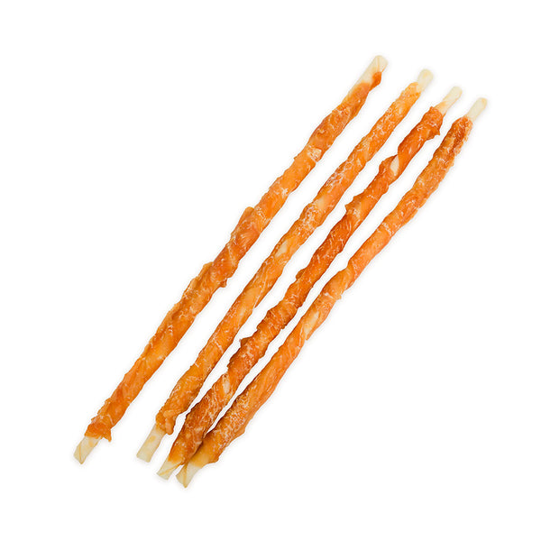 snack natural "chicken sticks" 1x30cm - galinha - 500g