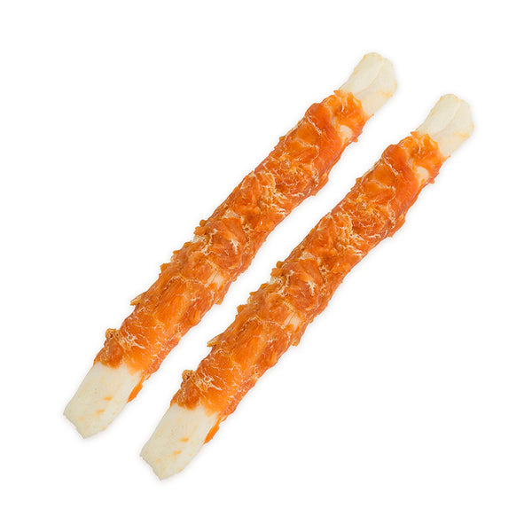 snack natural "chicken sticks" 3,2x24cm - galinha - 500g