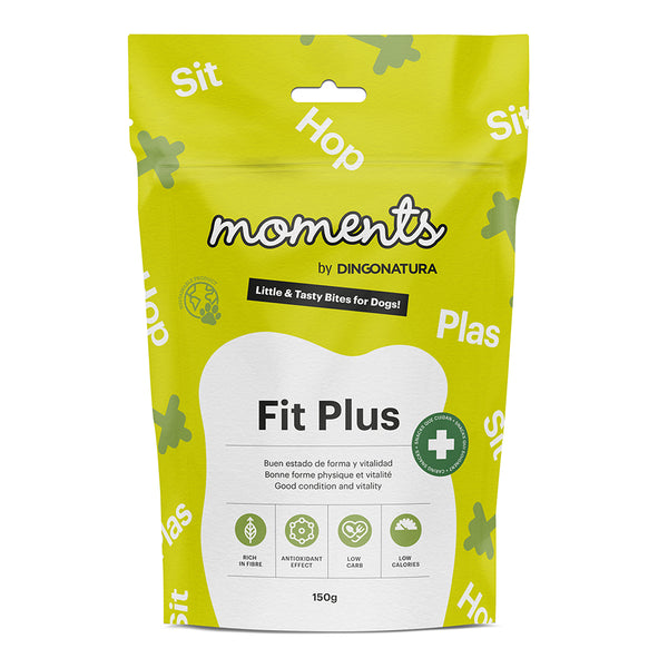 moments dog fit plus 150 g - cx 10 un.