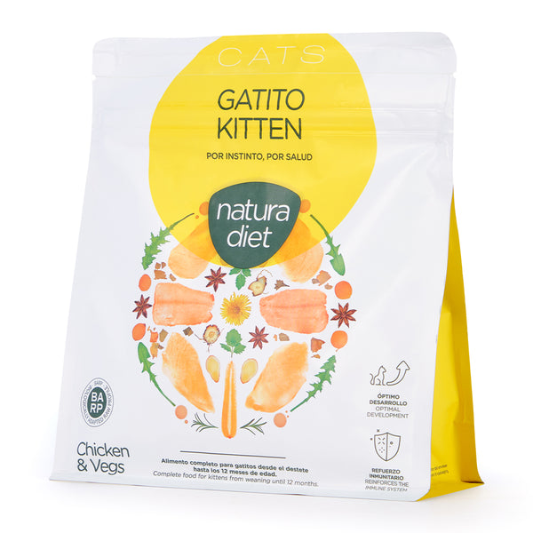 natura diet cat kitten chicken 400 gr