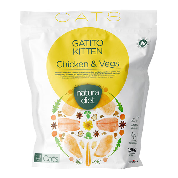 natura diet cat kitten chicken