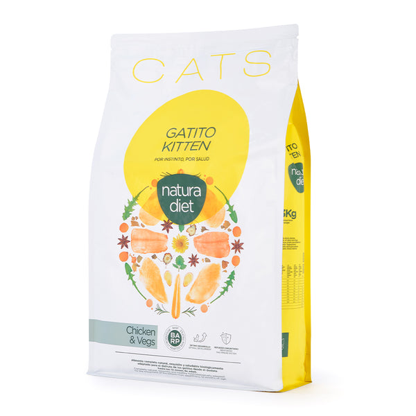 natura diet cat kitten chicken 3 kg