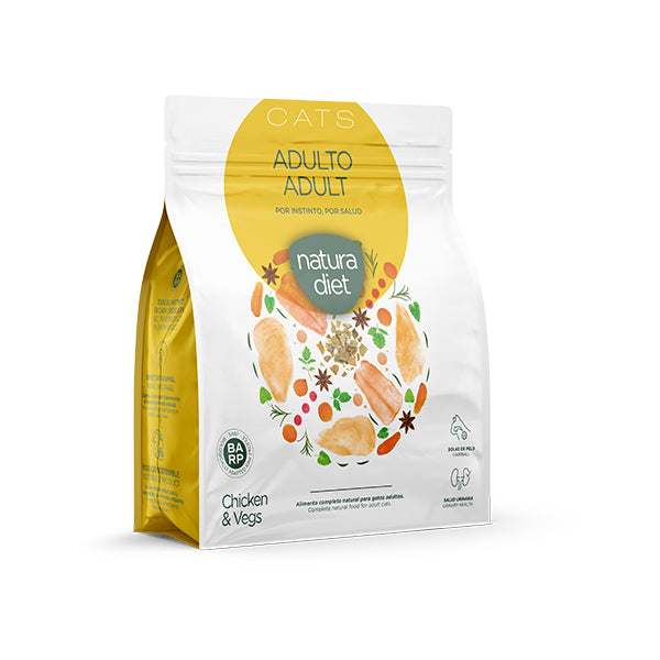 natura diet cat adult chicken
