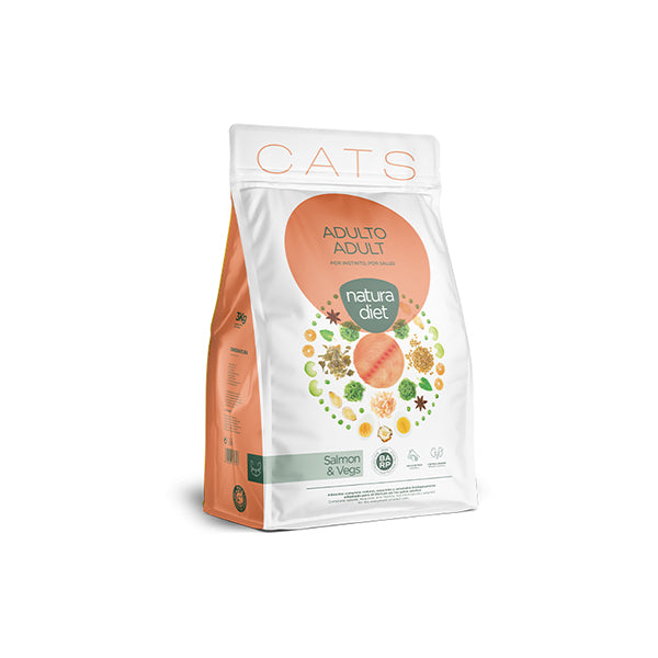 natura diet cat adult salmon 3 kg